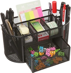 Callas Metal Mesh Desk Organizer