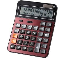 Mengshen Solar Battery Desktop Calculator