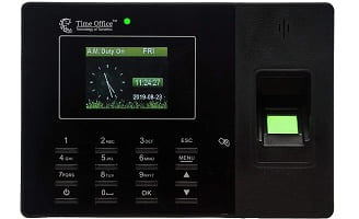 Office Fingerprint and Card Based Attendance System