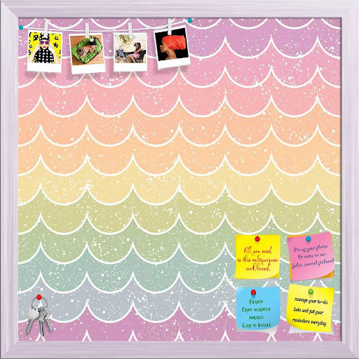 Artzfolio Wavey Bulletin Board Notice Pin-Up Board