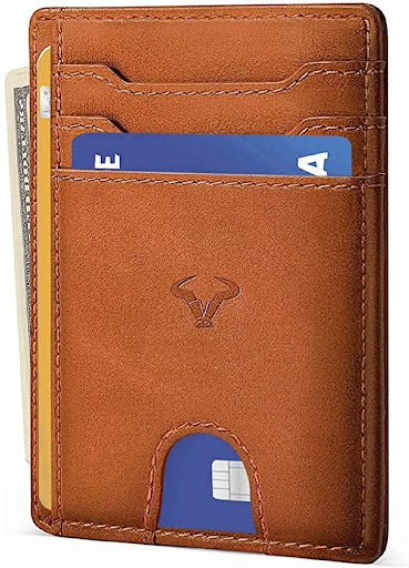 Contacts Genuine Leather Slim Card Holder